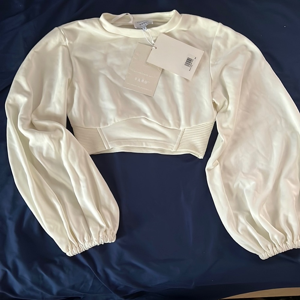 Cropped sweater
